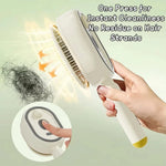 Brosse Cheveux Spray Anti-Statique Rechargeable