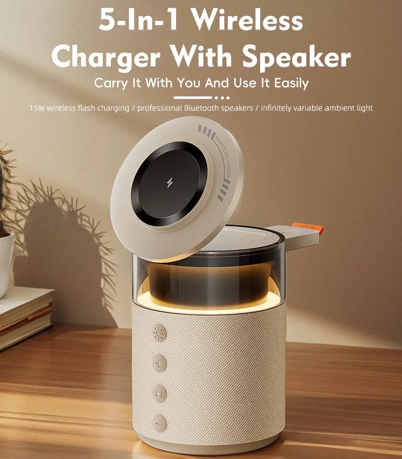 Station de Charge Sans Fil Magnétique